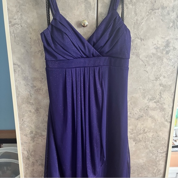 Purple Shimmery Dress - Picture 1 of 7